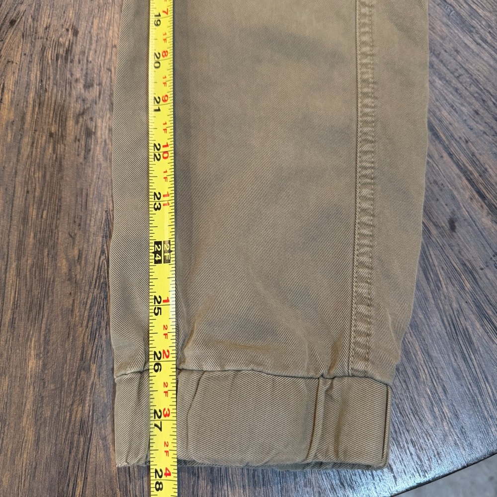 Tentree 100% TENCEL™ Jogger Pants‎ Elastic Waist Drawstring Olive Green - Picture 11 of 13